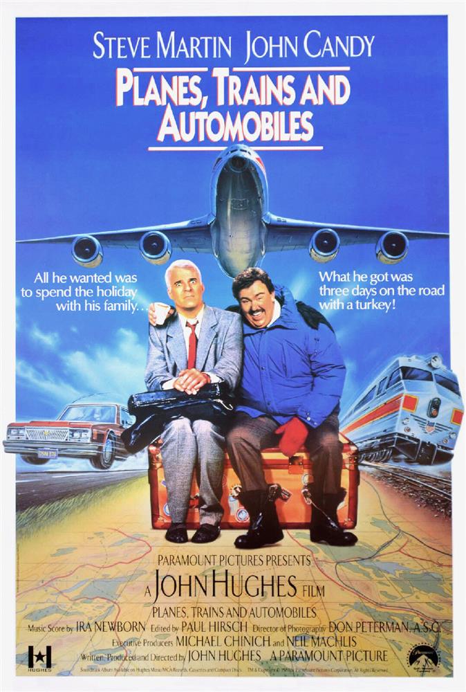 Planes, Trains and Automobiles Movie Poster